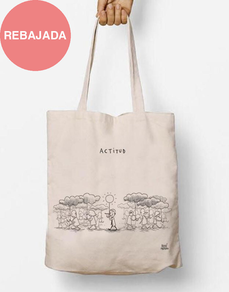 Bolsa De Tela Actitud