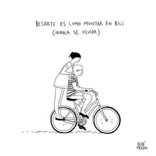 Cargar imagen en el visor de la galería, Lámina ’En bici’