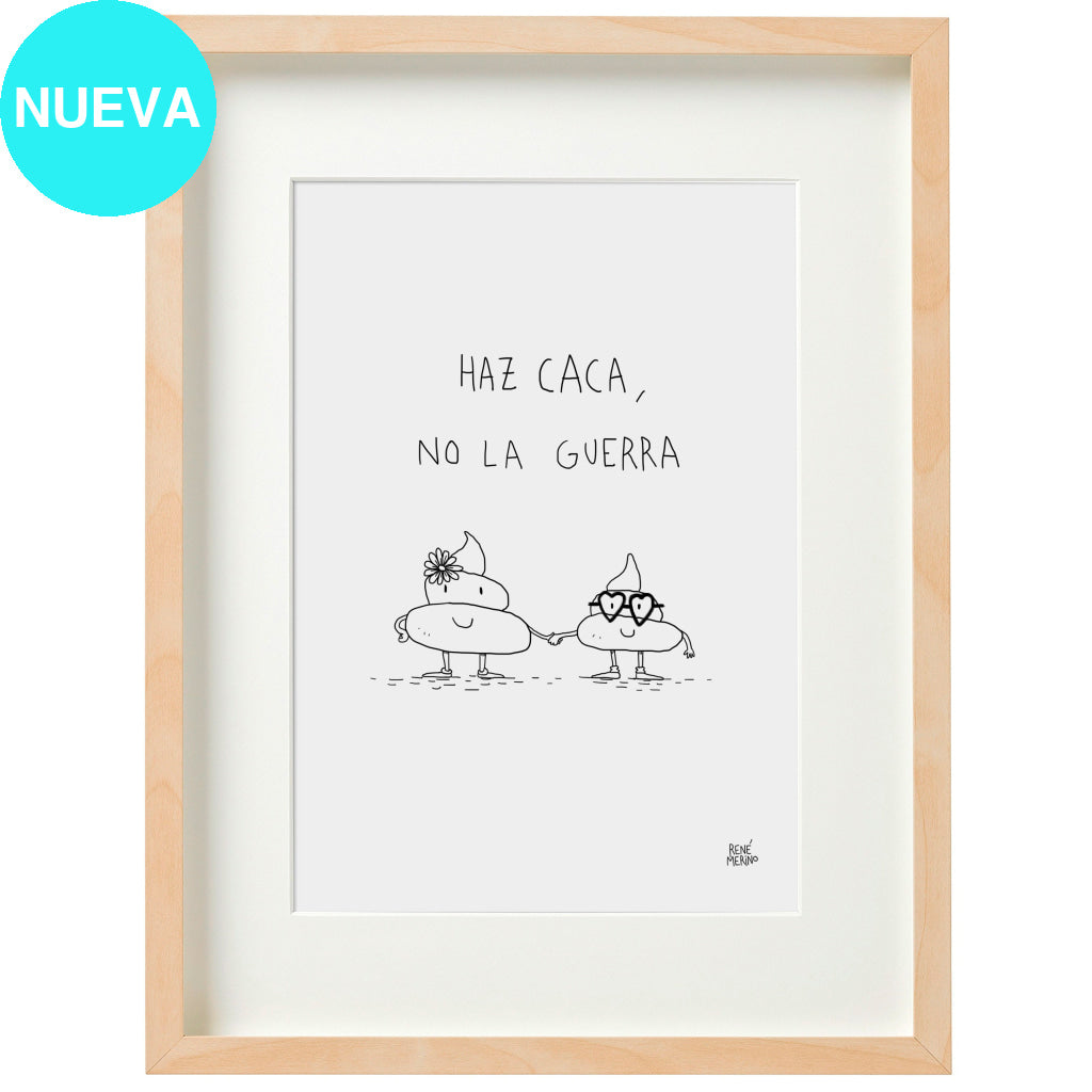 Lámina ’Haz caca’