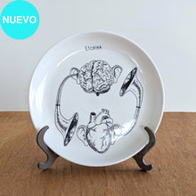 Cargar imagen en el visor de la galería, Plato De Porcelana ’Escucha’