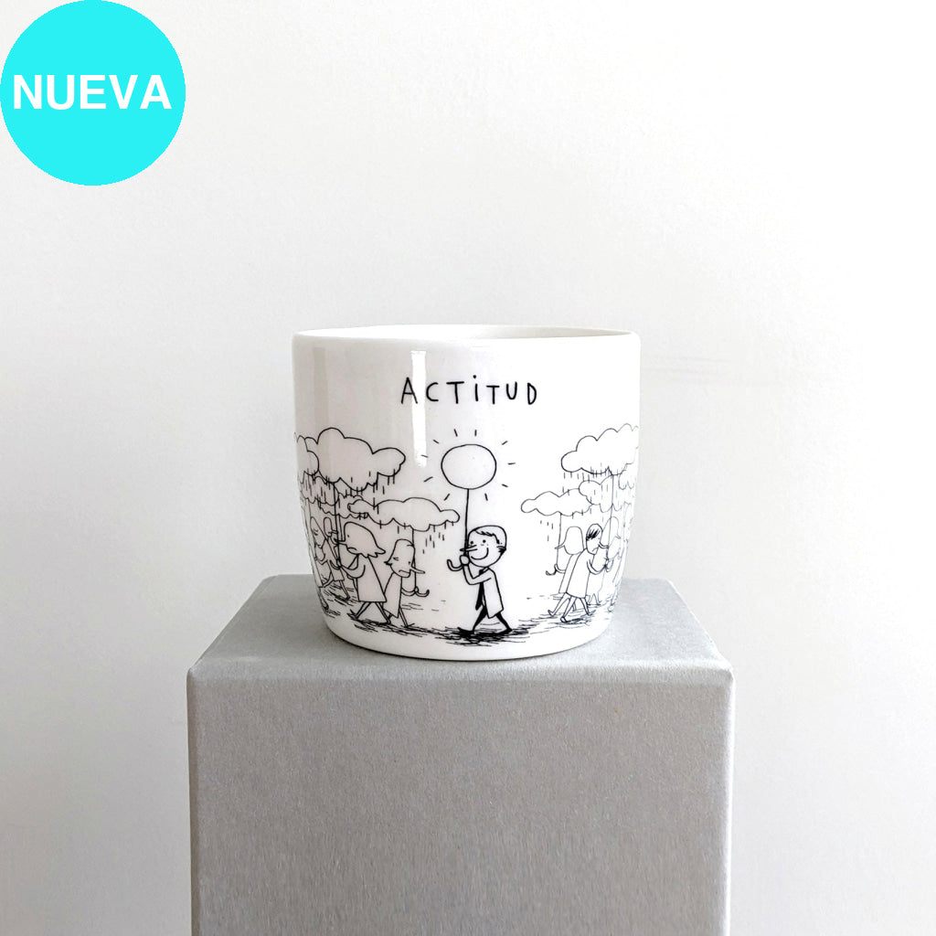 Taza De Porcelana ’Actitud’