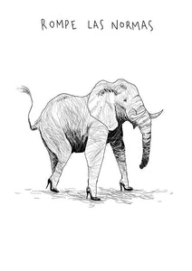Lámina Elefante